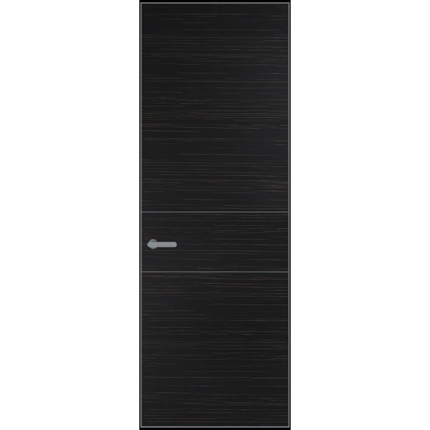 14VA натуральный шпон (Натуральный шпон ESPRESSO 1042S (г), Профиль Серебро, Заказная)