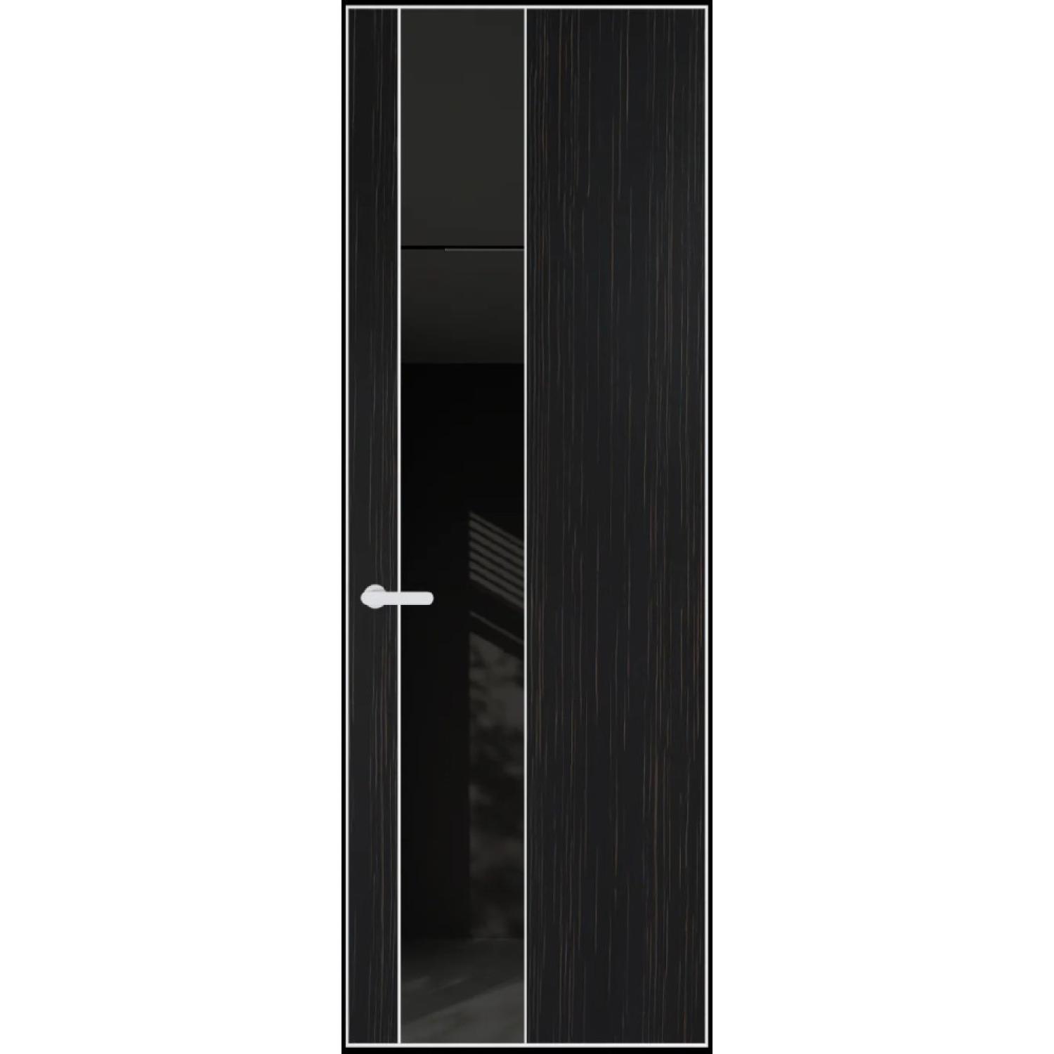 19VA натуральный шпон (Натуральный шпон ESPRESSO 1042S (в), Профиль Вайт, Заказная)