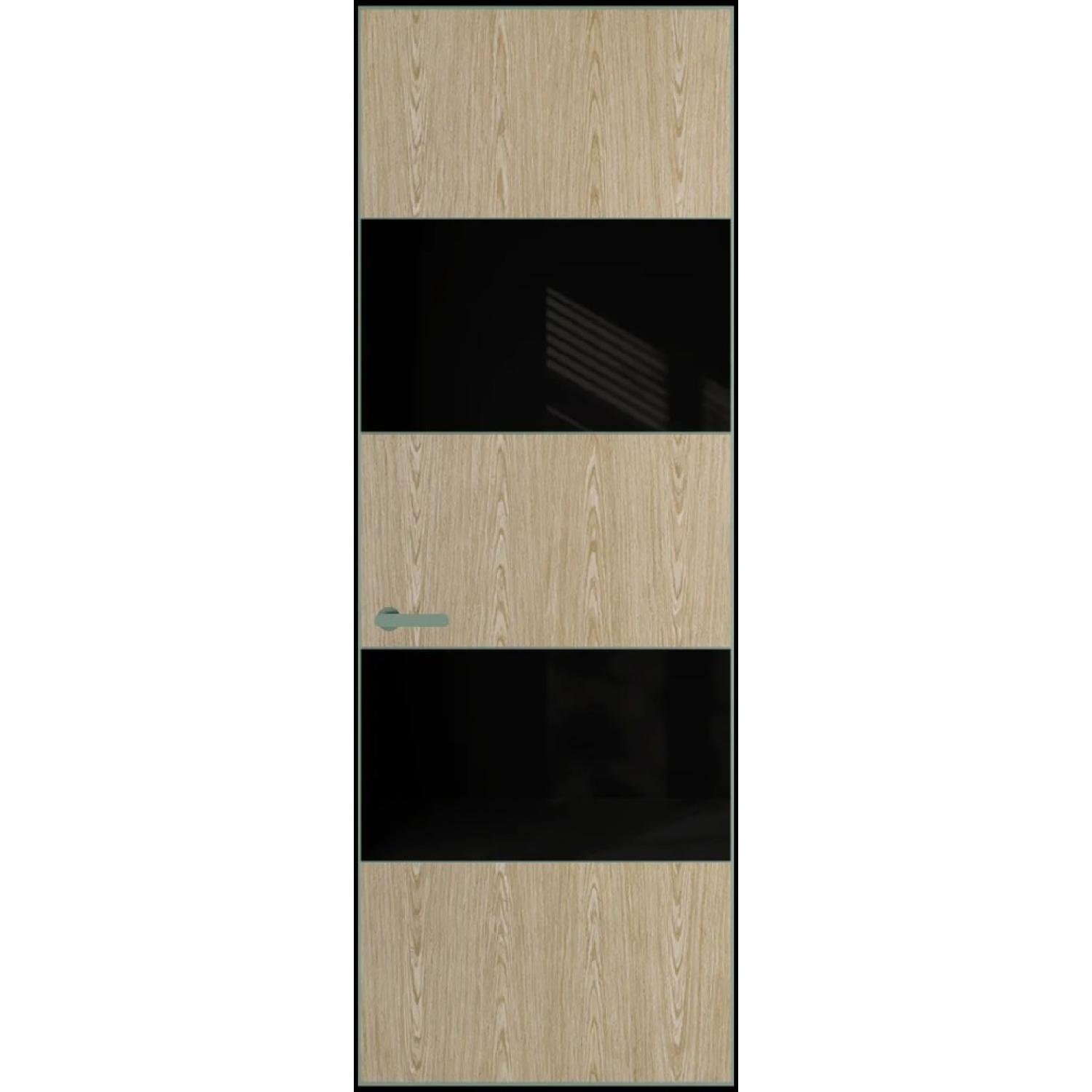 22VA натуральный шпон (Натуральный шпон DUNA 500C, Профиль Зеленый воск, Заказная)