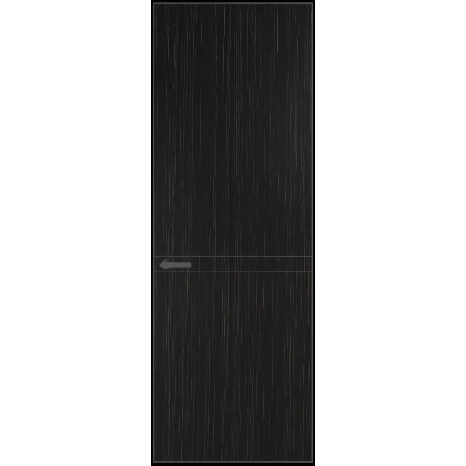 11VA натуральный шпон (Натуральный шпон ESPRESSO 1042S (в), Профиль Серая ночь, Заказная)