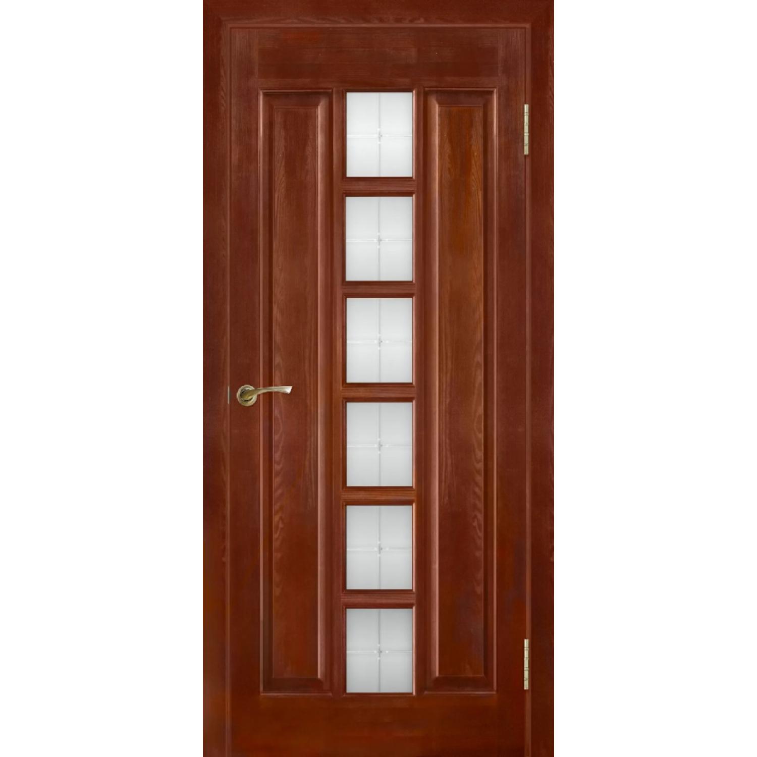 Модель №11 ДО  (2000*700, Коньяк, Мателюкс матовое с фрезеровкой, Заказная)