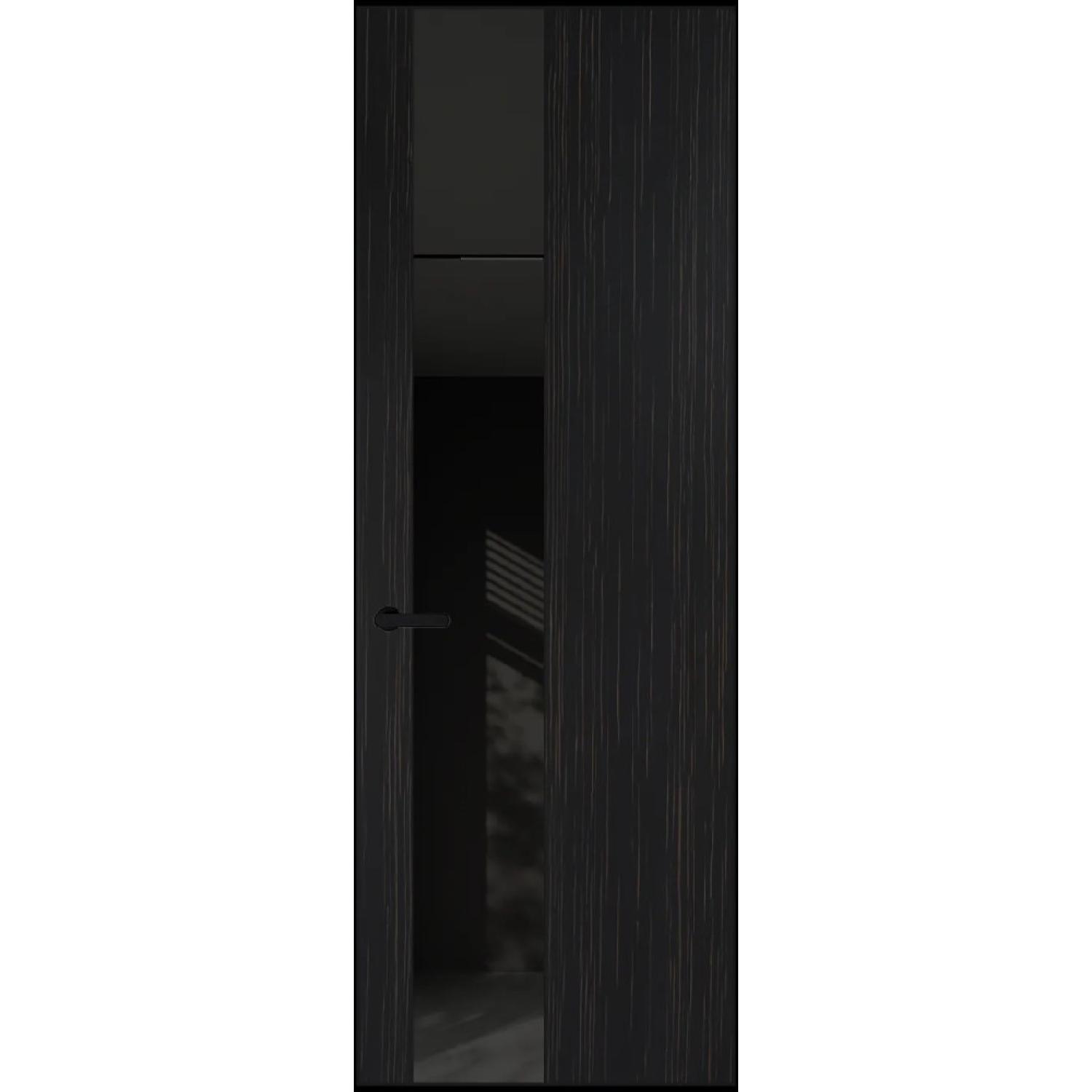 19VA натуральный шпон (Натуральный шпон ESPRESSO 1042S (в), Профиль Черный, Заказная)