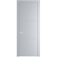 Дверь межкомнатная 13 PA (алюминиевый молдинг 3 мм)