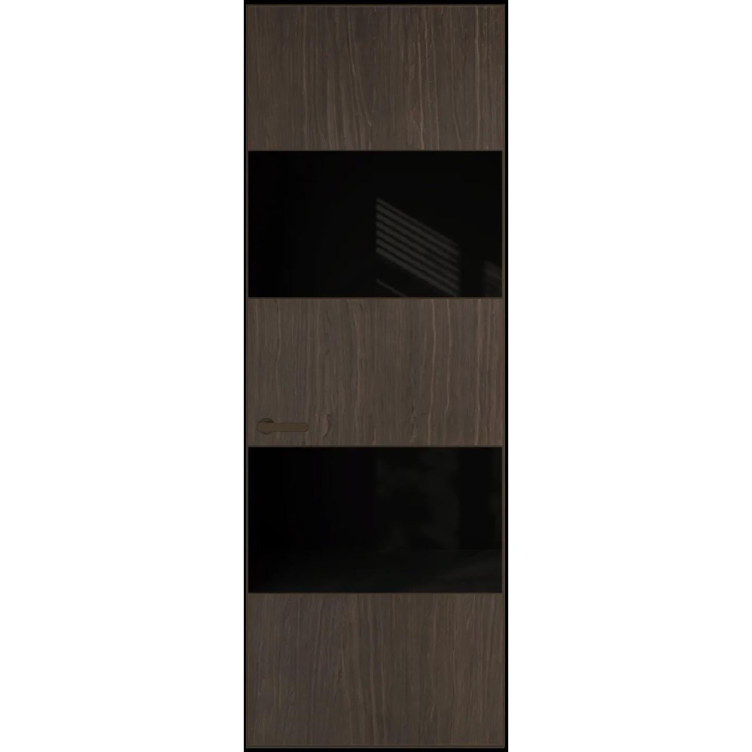 22VA натуральный шпон (Натуральный шпон ESPRESSO 1386M, Профиль Деорэ, Заказная)