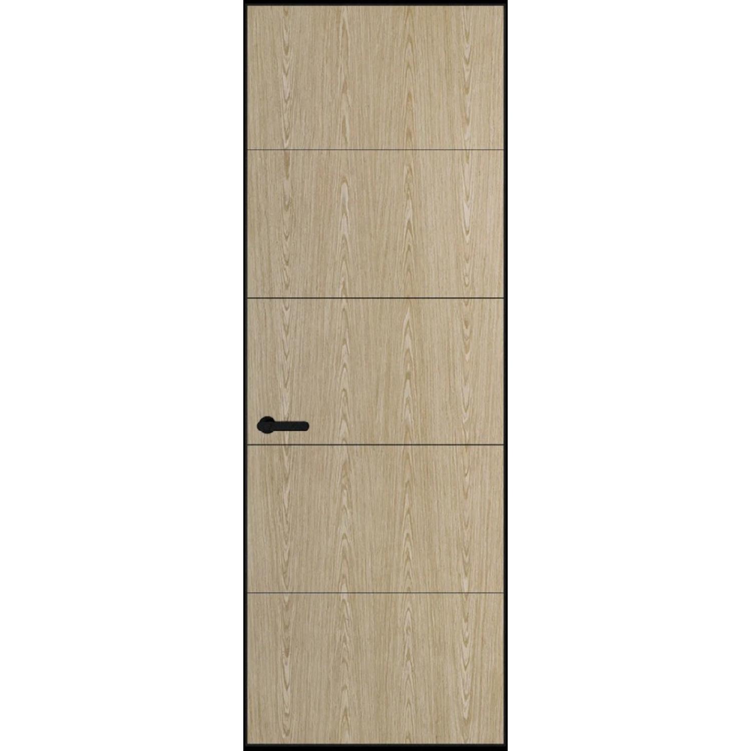 15VA натуральный шпон (Натуральный шпон DUNA 500C, Профиль Черный Муар, Заказная)