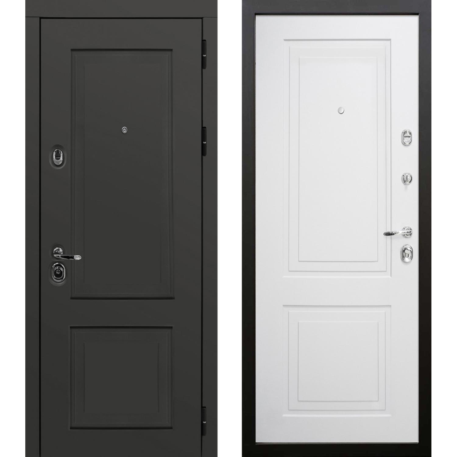 Азура (960*2050 R,  Серый (Эмаль TSBR 7021) , Белый (эмаль RAL 9003), Заказная)