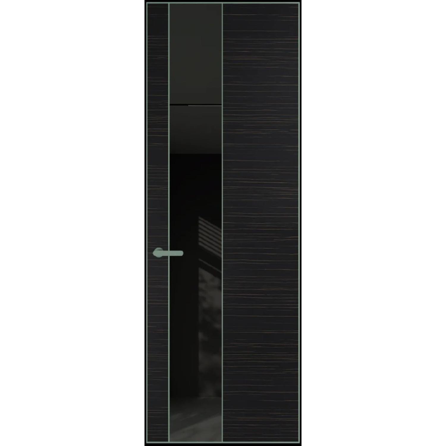 19VA натуральный шпон (Натуральный шпон ESPRESSO 1042S (г), Профиль Зеленый воск, Заказная)