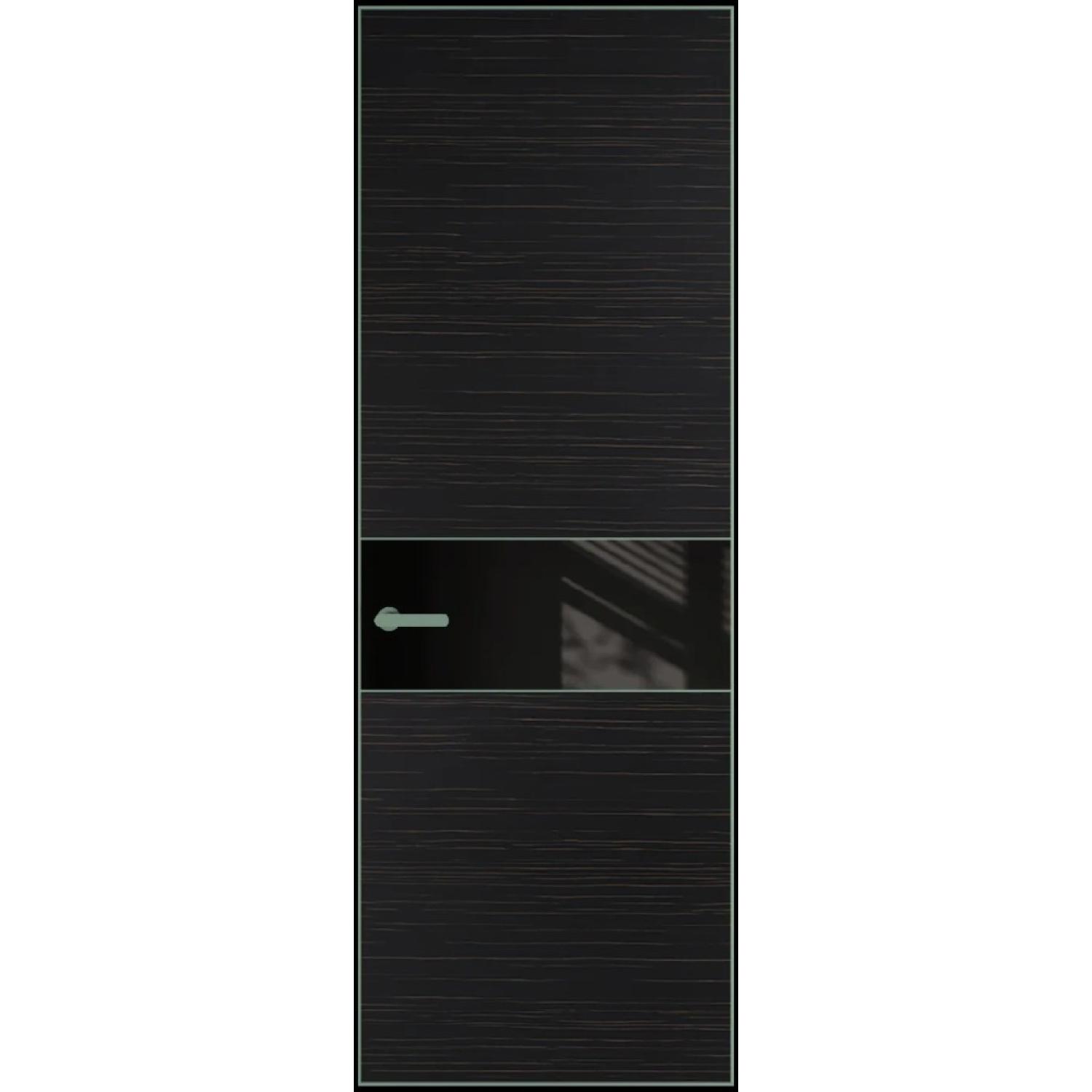 17VA натуральный шпон (Натуральный шпон ESPRESSO 1042S (г), Профиль Зеленый воск, Заказная)