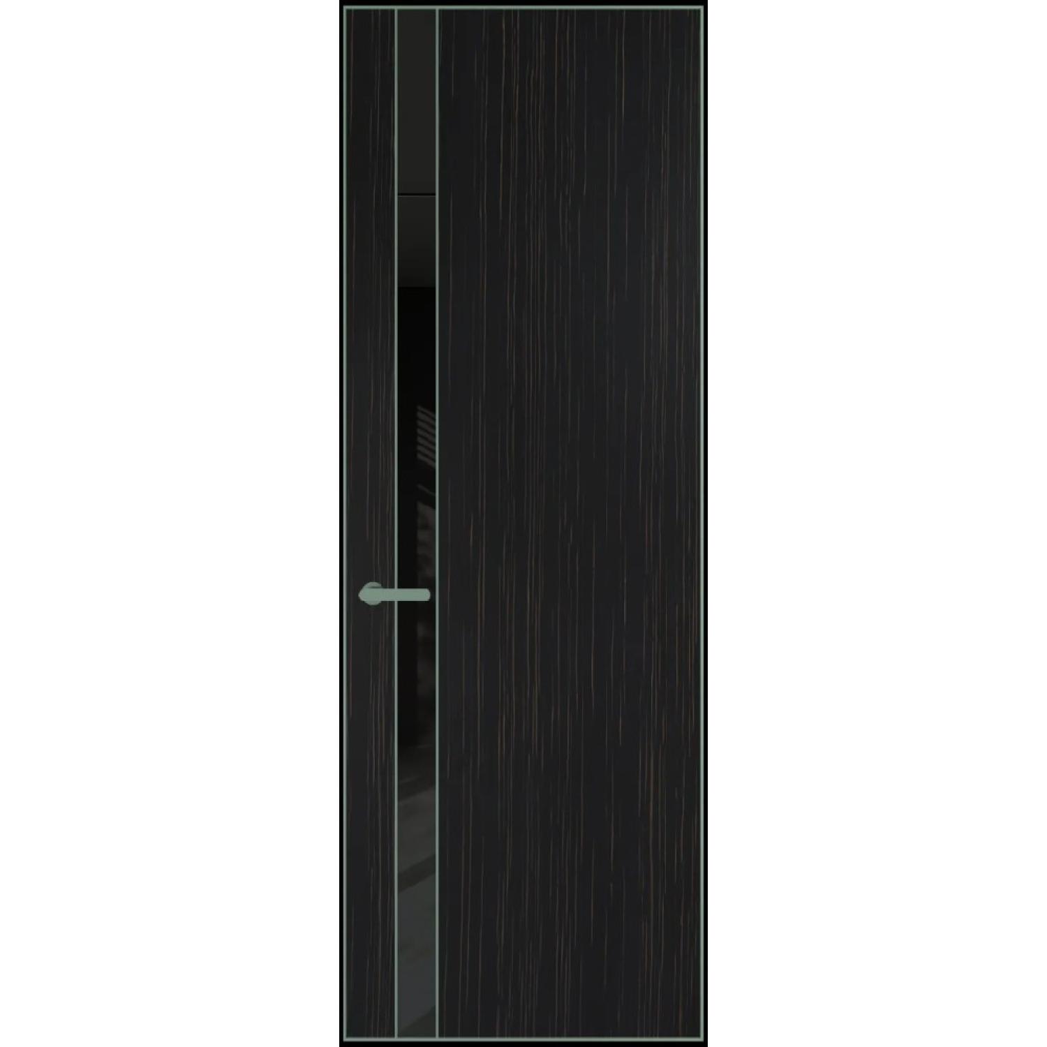 18VA натуральный шпон (Натуральный шпон ESPRESSO 1042S (в), Профиль Зеленый воск, Заказная)