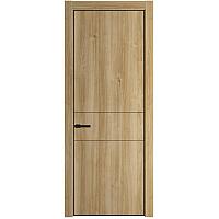 Дверь межкомнатная экошпон  14 NA (алюминиевый молдинг 3мм)