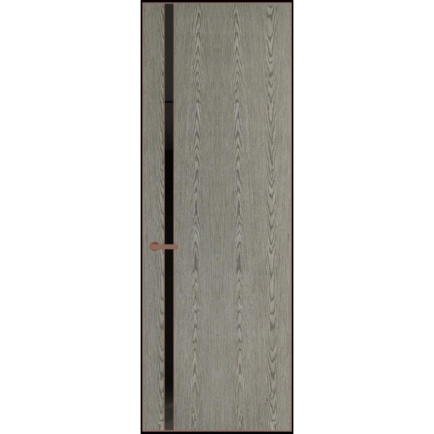 21VA натуральный шпон (Натуральный шпон BIANCHE NOTTI 08С, Профиль Медь, Заказная)