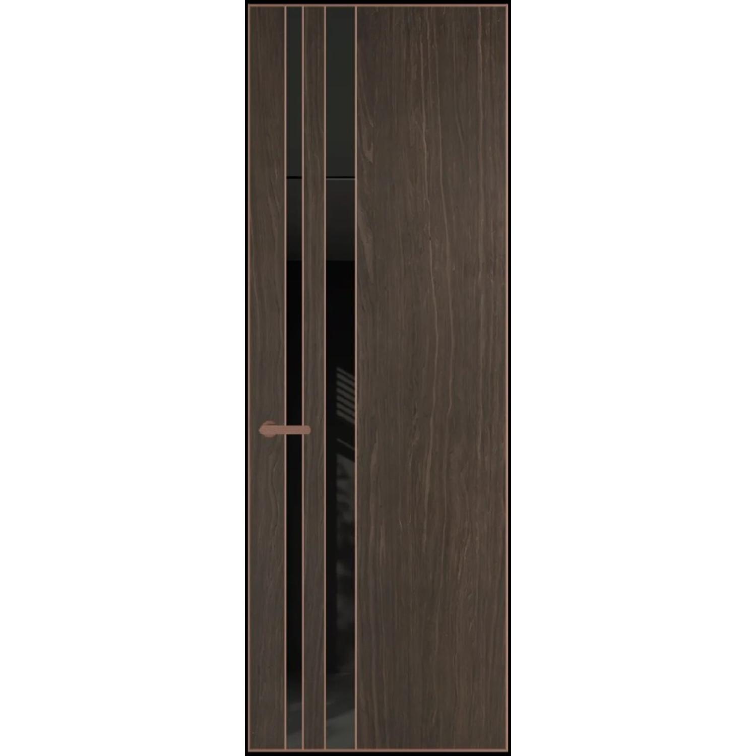 20VA натуральный шпон (Натуральный шпон ESPRESSO 1386M, Профиль Медь, Заказная)