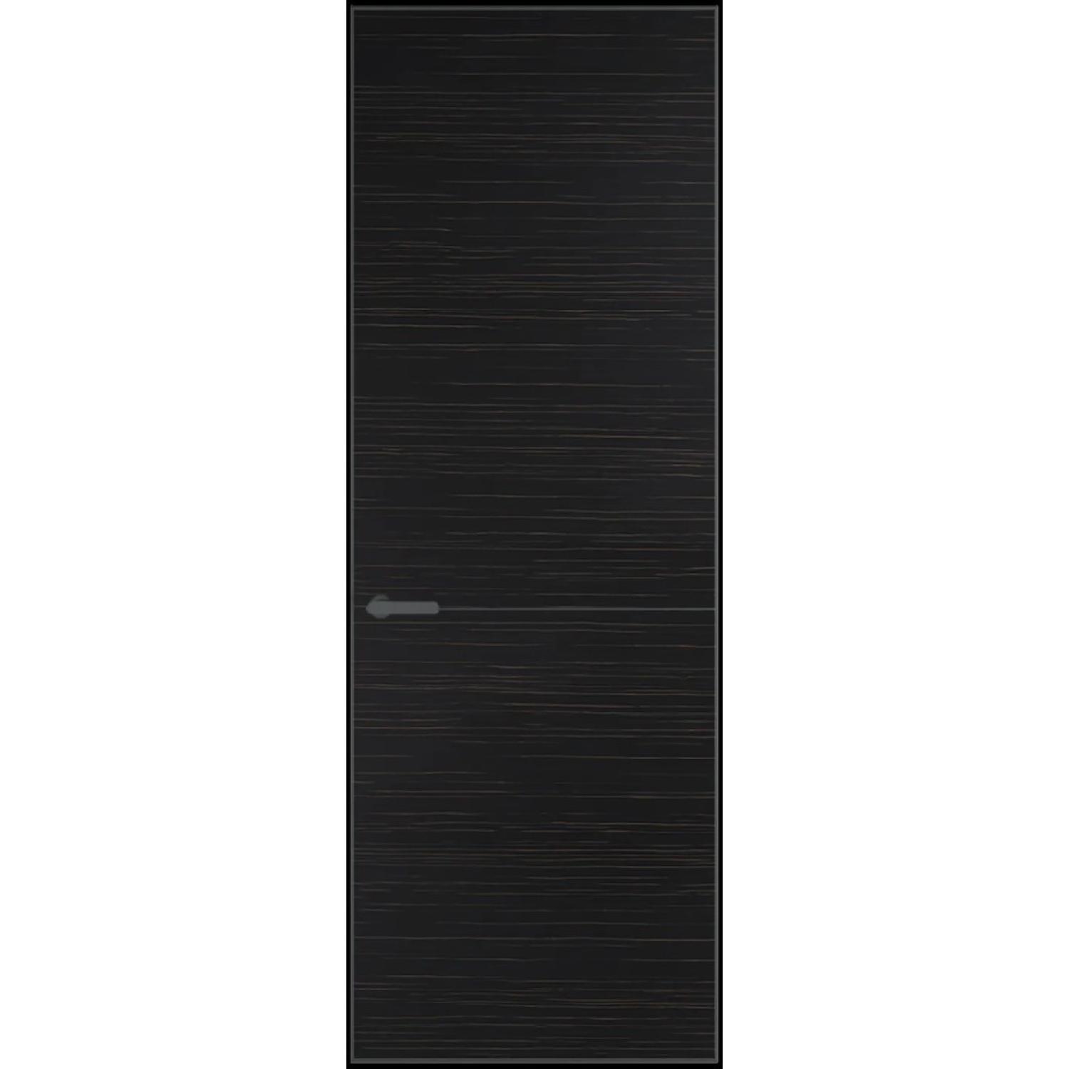 16VA натуральный шпон (Натуральный шпон ESPRESSO 1042S (г), Профиль Серая ночь, Заказная)