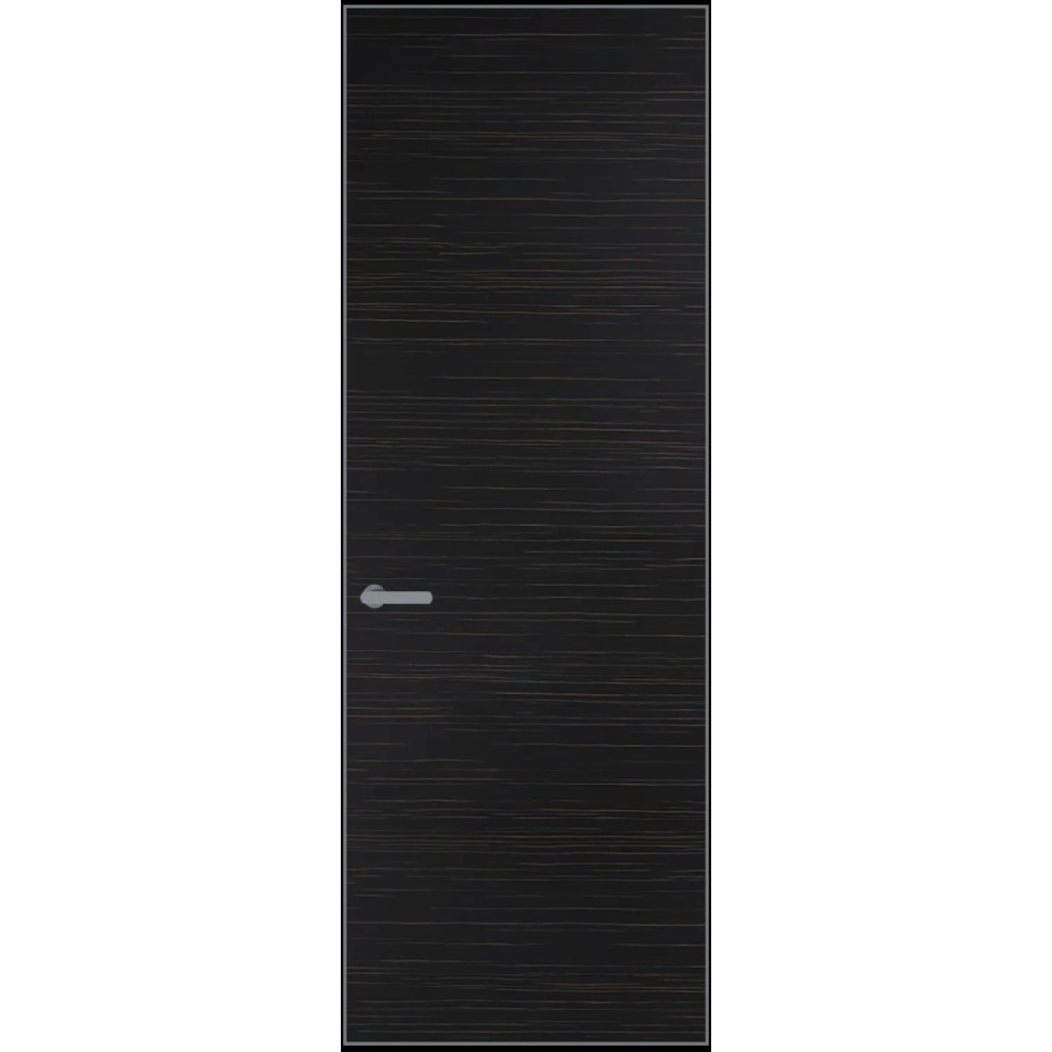 1VA натуральный шпон (Натуральный шпон ESPRESSO 1042S (г), Профиль Серебро, Заказная)