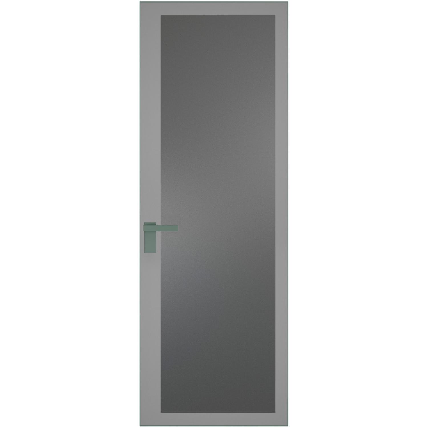 2 AGK (Мателюкс графит, серый прокрас, Профиль Зеленый воск, Заказная)