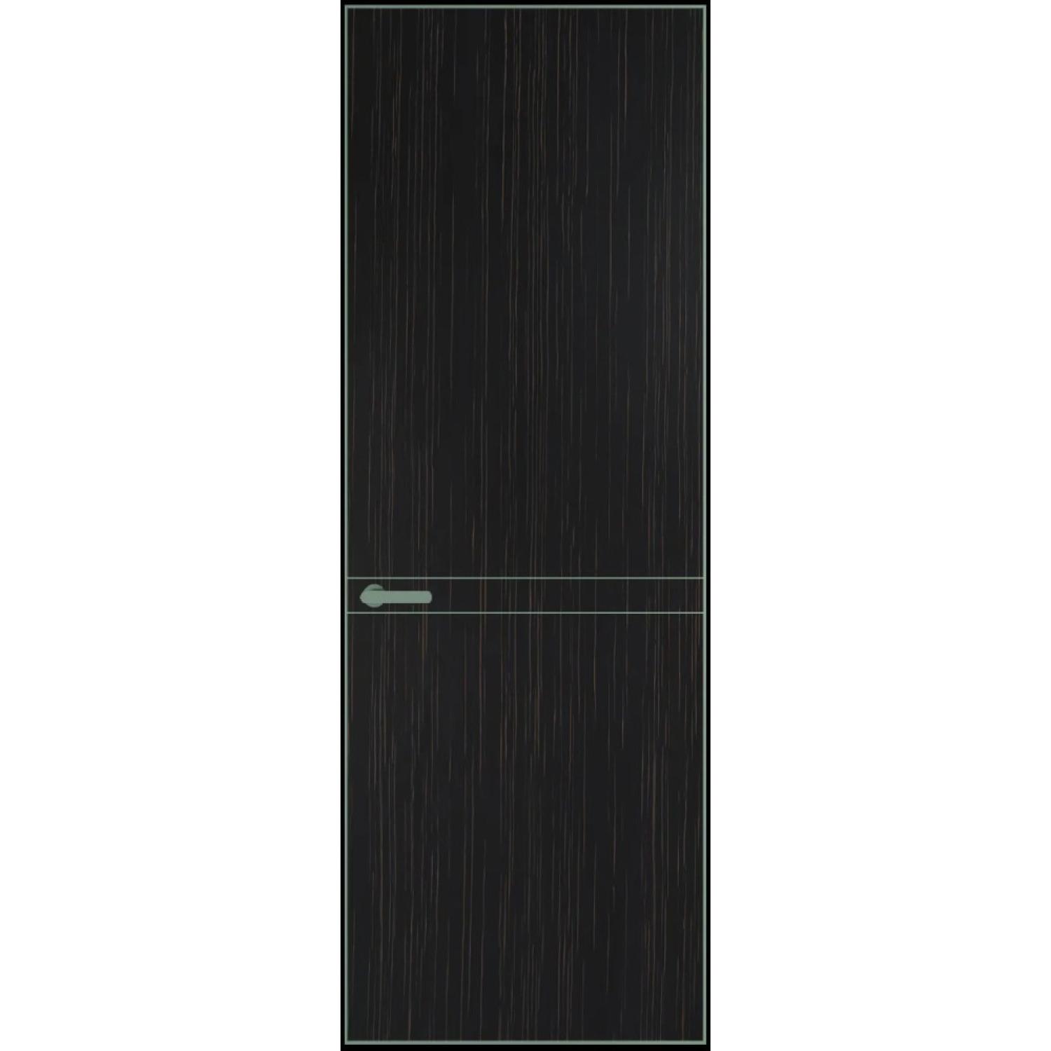 11VA натуральный шпон (Натуральный шпон ESPRESSO 1042S (в), Профиль Зеленый воск, Заказная)