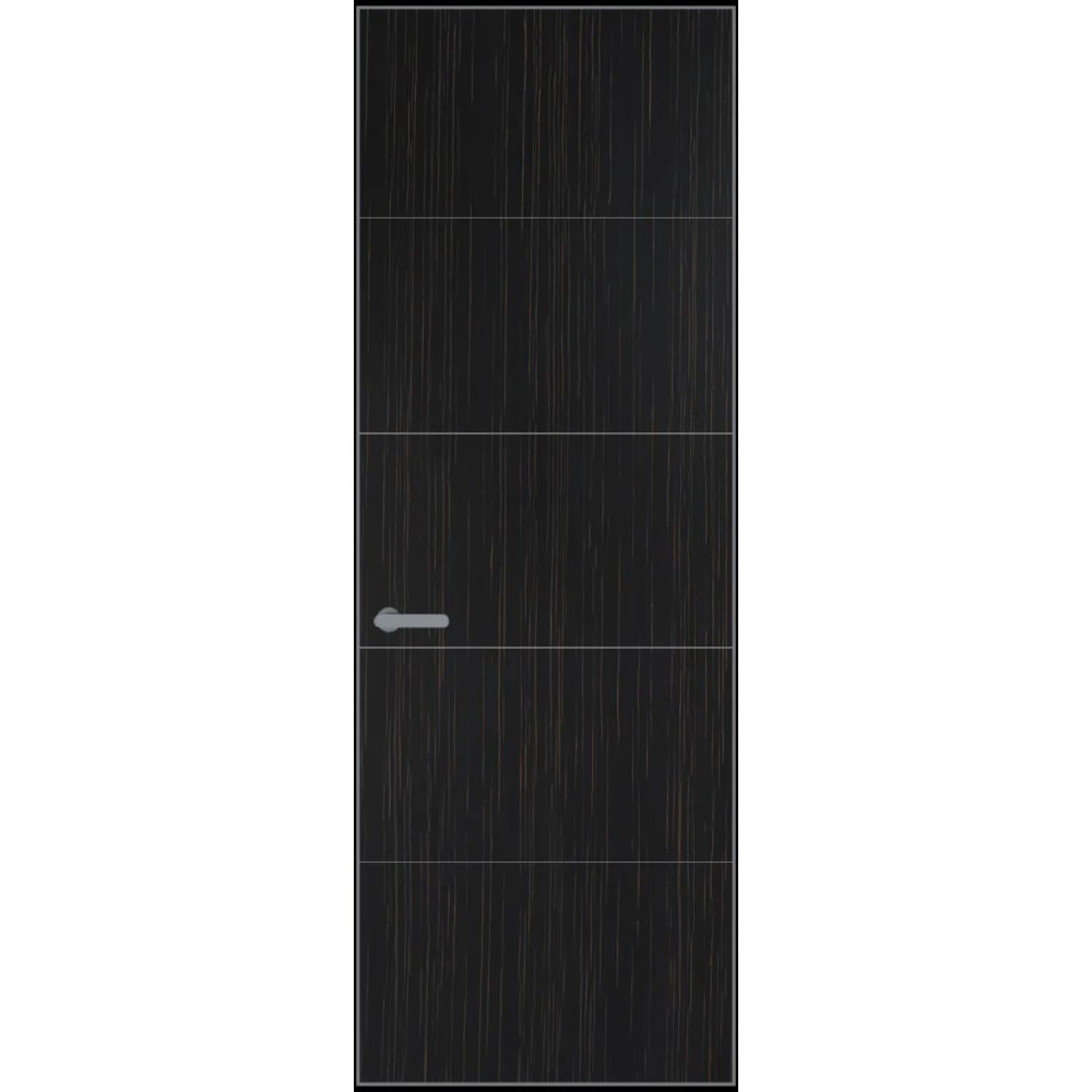 15VA натуральный шпон (Натуральный шпон ESPRESSO 1042S (в), Профиль Серебро, Заказная)