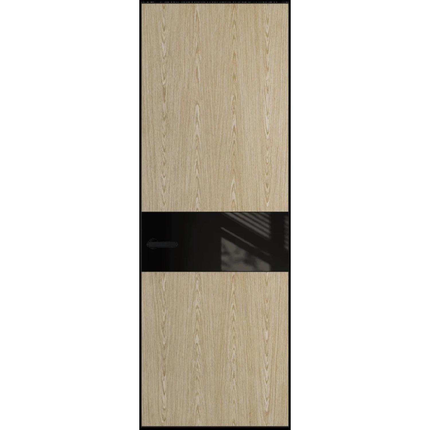 17VA натуральный шпон (Натуральный шпон DUNA 500C, Профиль Черный, Заказная)