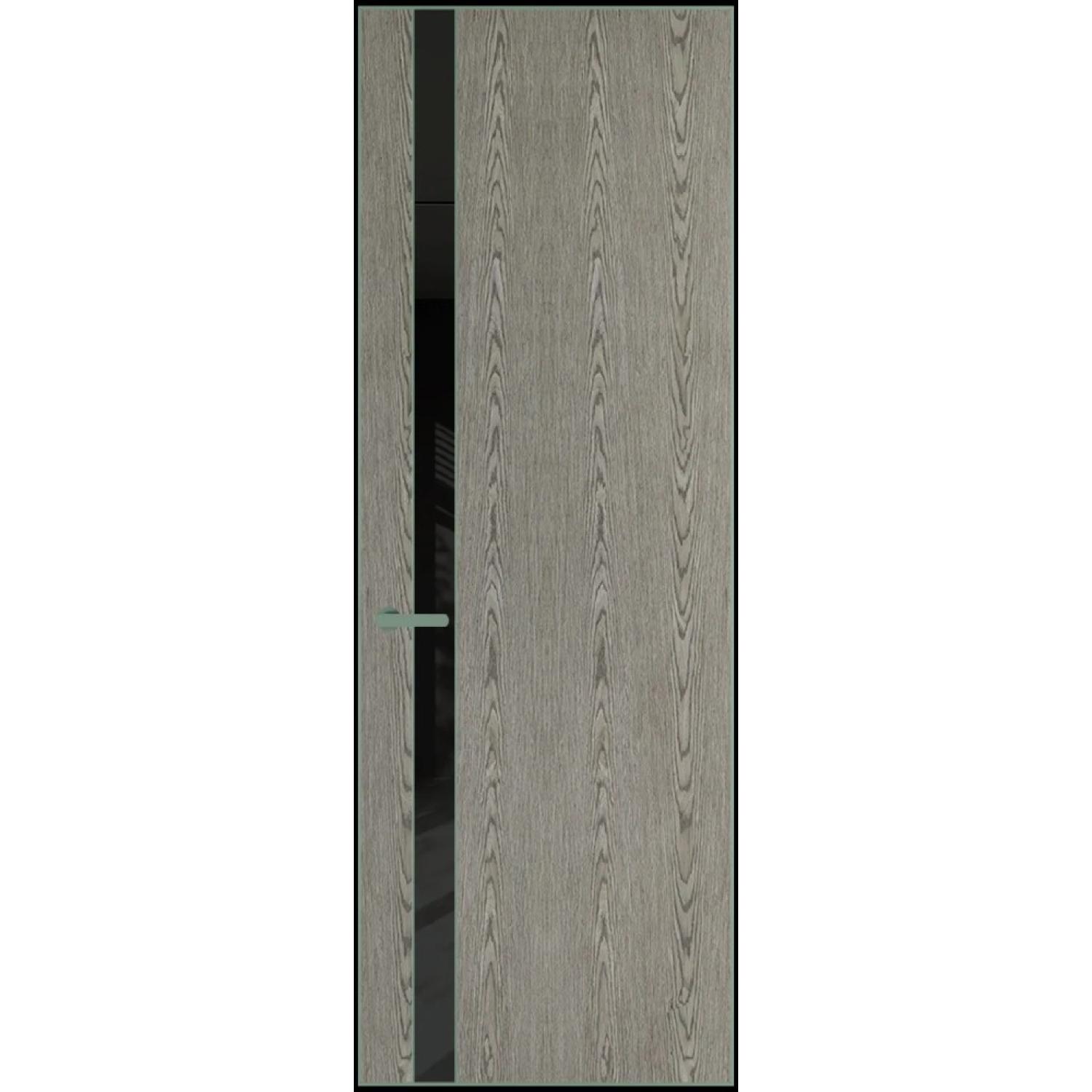 18VA натуральный шпон (Натуральный шпон BIANCHE NOTTI 08С, Профиль Зеленый воск, Заказная)