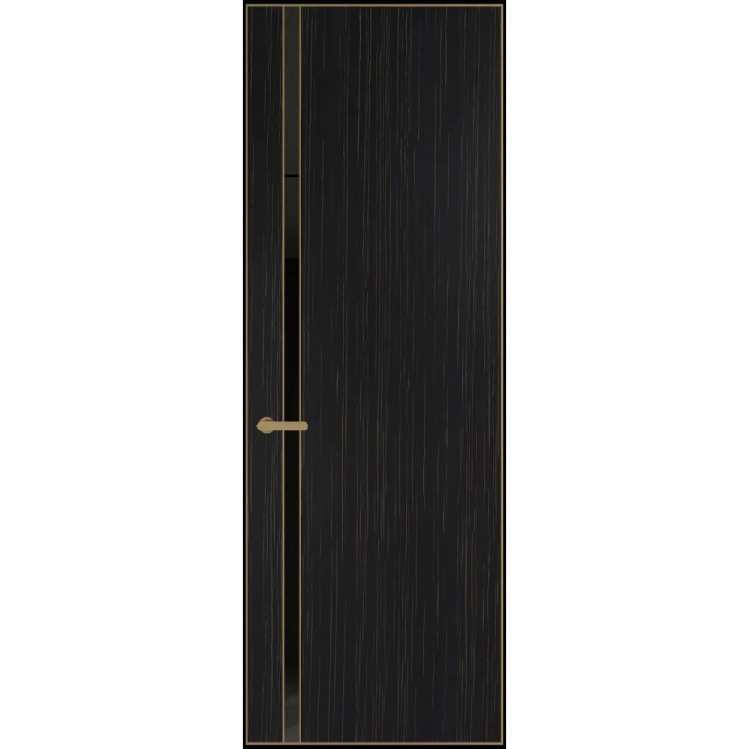 21VA натуральный шпон (Натуральный шпон ESPRESSO 1042S (в), Профиль Золото, Заказная)