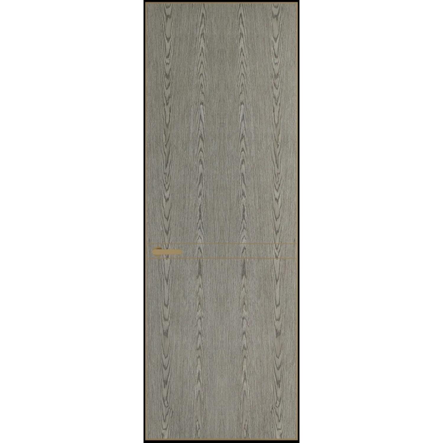 11VA натуральный шпон (Натуральный шпон BIANCHE NOTTI 08С, Профиль Золото, Заказная)