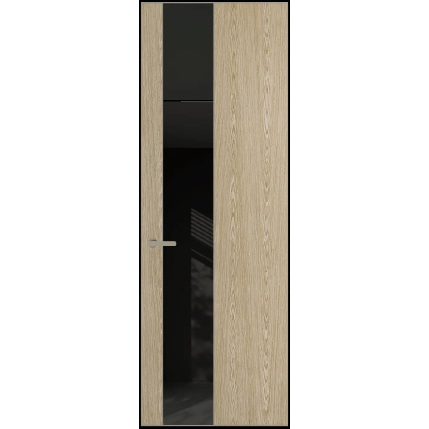 19VA натуральный шпон (Натуральный шпон DUNA 500C, Профиль Никель матовый, Заказная)