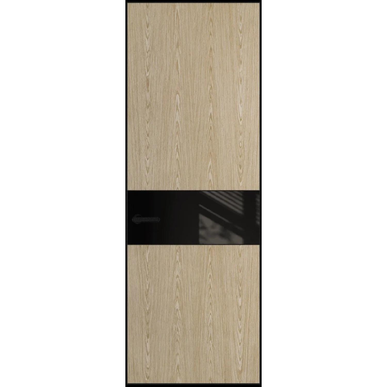 17VA натуральный шпон (Натуральный шпон DUNA 500C, Профиль Черный Муар, Заказная)