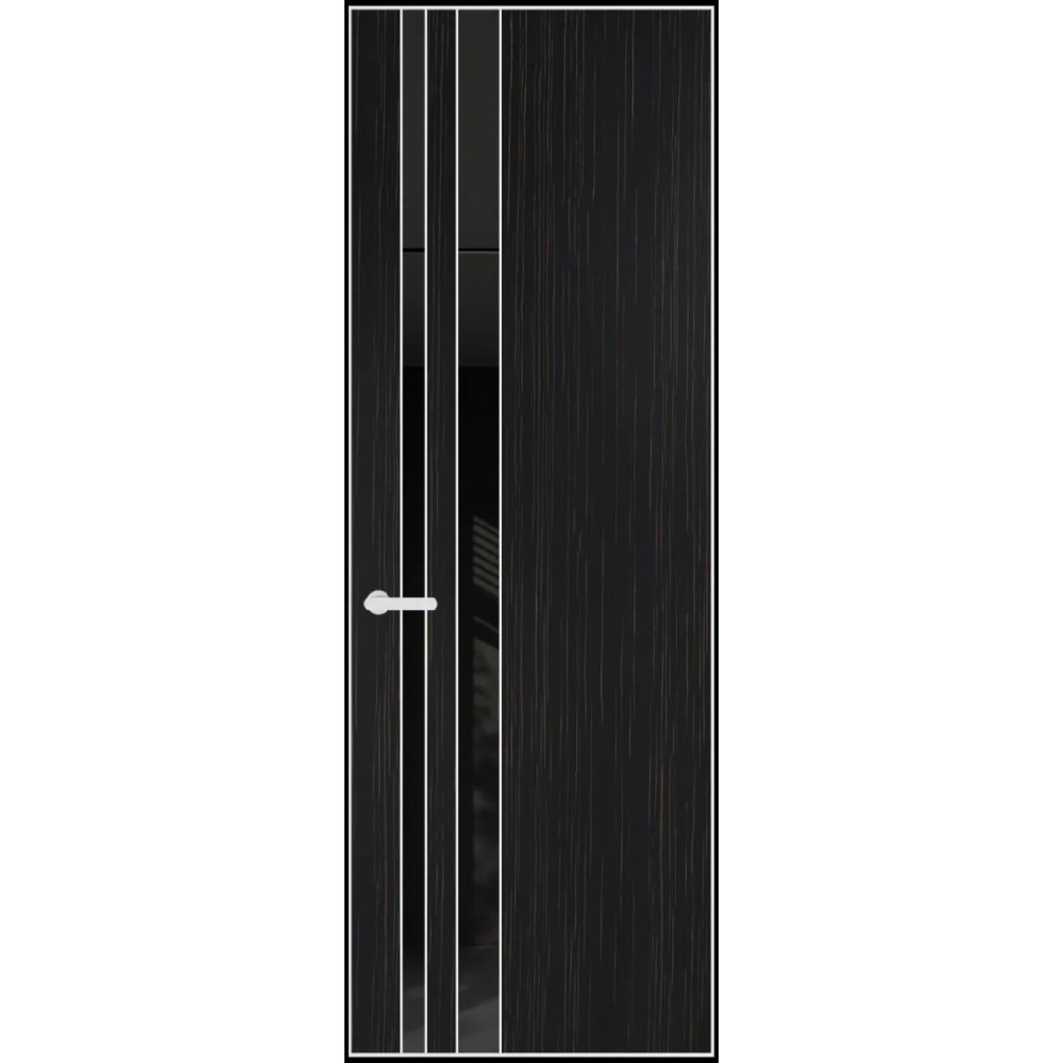 20VA натуральный шпон (Натуральный шпон ESPRESSO 1042S (в), Профиль Вайт, Заказная)