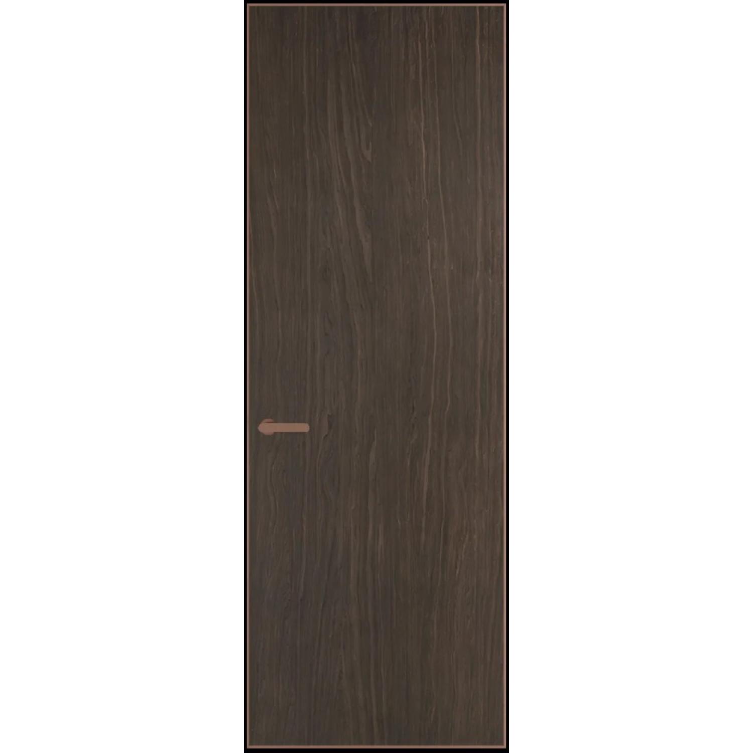 1VA натуральный шпон (Натуральный шпон ESPRESSO 1386M, Профиль Медь, Заказная)