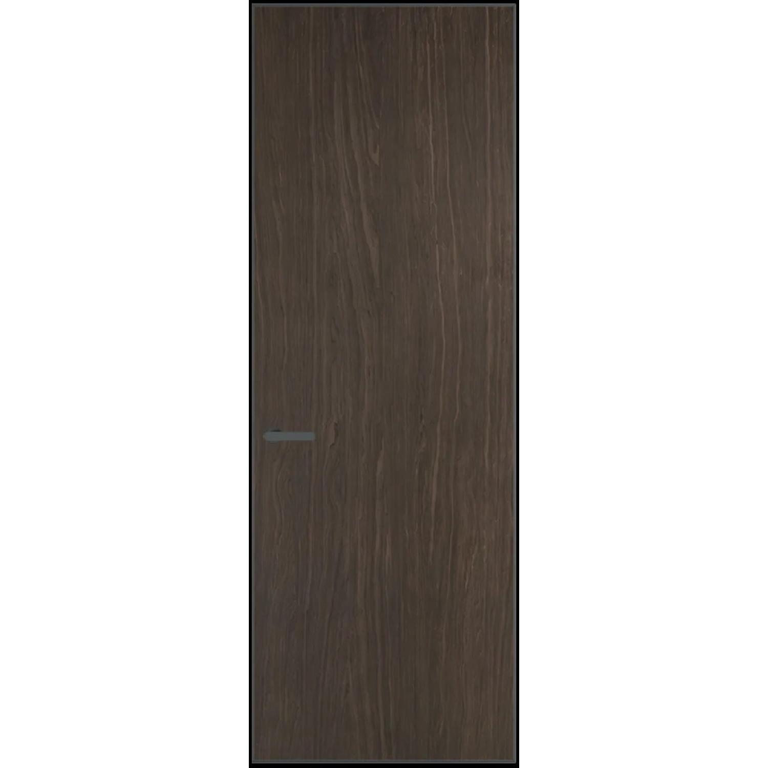 1VA натуральный шпон (Натуральный шпон ESPRESSO 1386M, Профиль Серая ночь, Заказная)