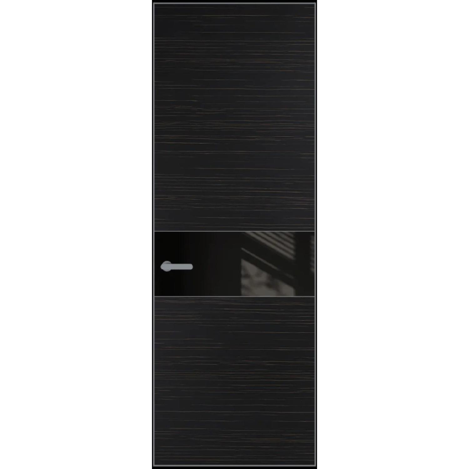 17VA натуральный шпон (Натуральный шпон ESPRESSO 1042S (г), Профиль Серебро, Заказная)