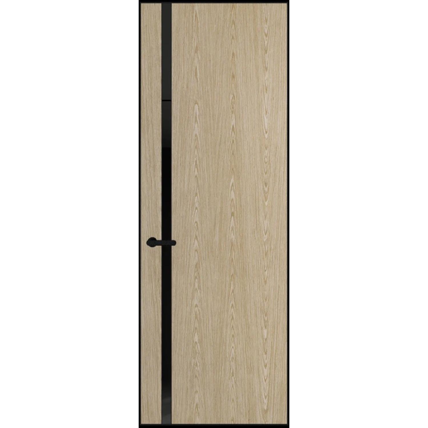 21VA натуральный шпон (Натуральный шпон DUNA 500C, Профиль Черный Муар, Заказная)