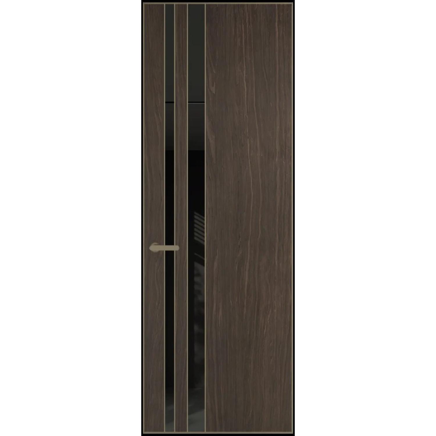 20VA натуральный шпон (Натуральный шпон ESPRESSO 1386M, Профиль Шампань, Заказная)