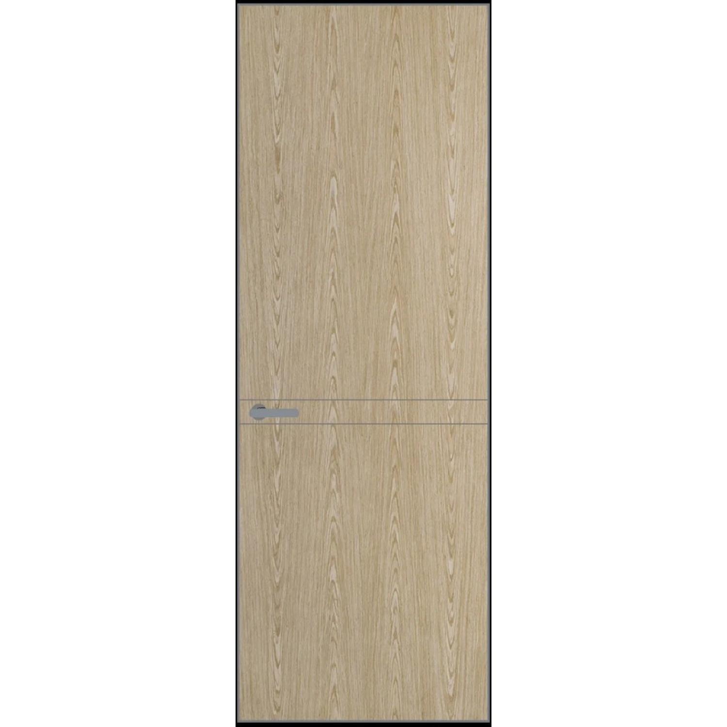 11VA натуральный шпон (Натуральный шпон DUNA 500C, Профиль Серебро, Заказная)