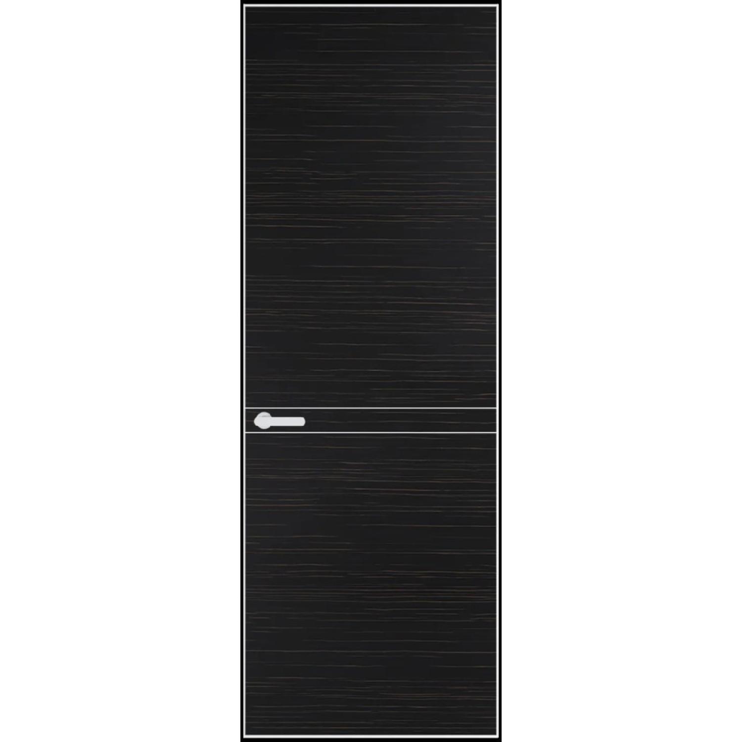 11VA натуральный шпон (Натуральный шпон ESPRESSO 1042S (г), Профиль Вайт, Заказная)