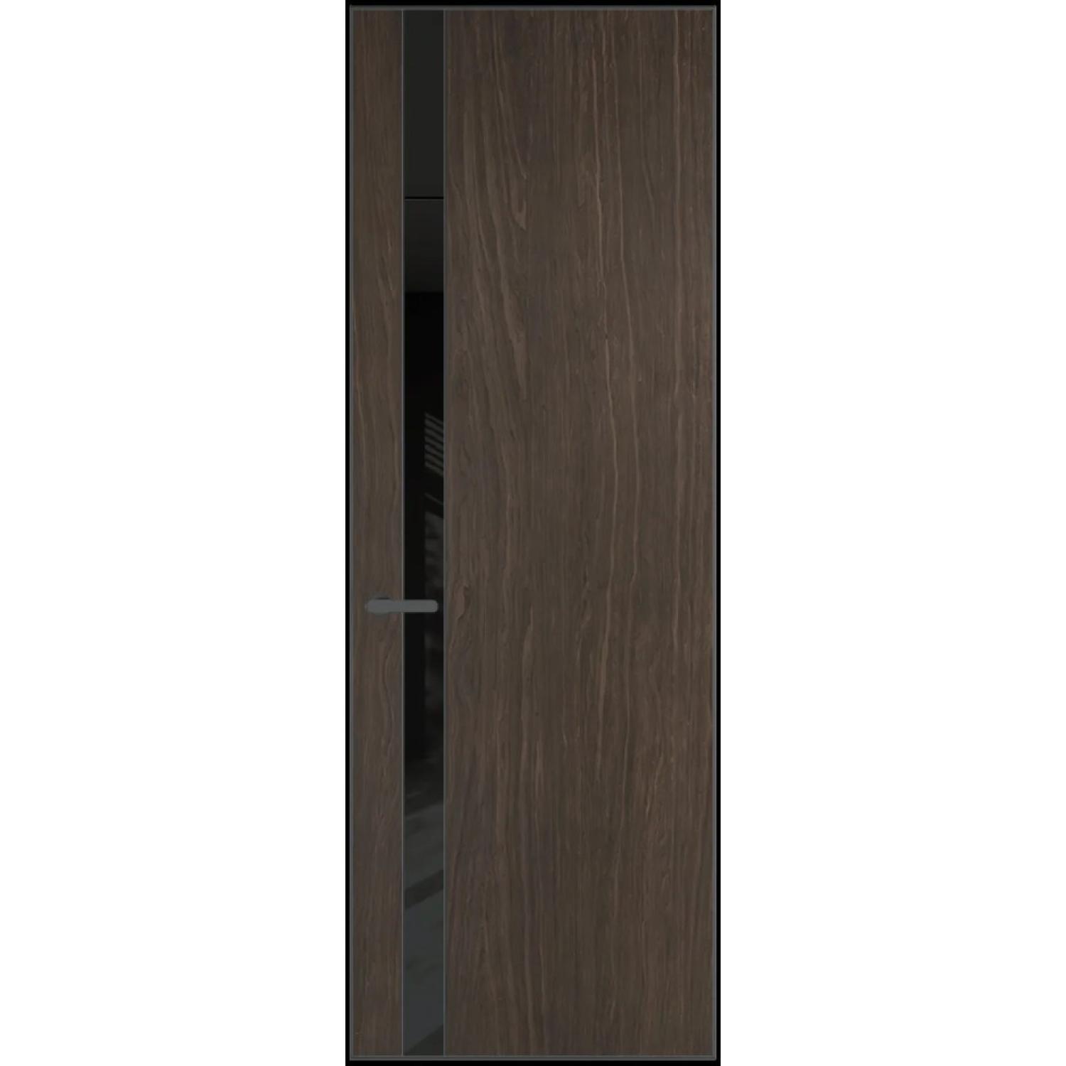 18VA натуральный шпон (Натуральный шпон ESPRESSO 1386M, Профиль Серая ночь, Заказная)