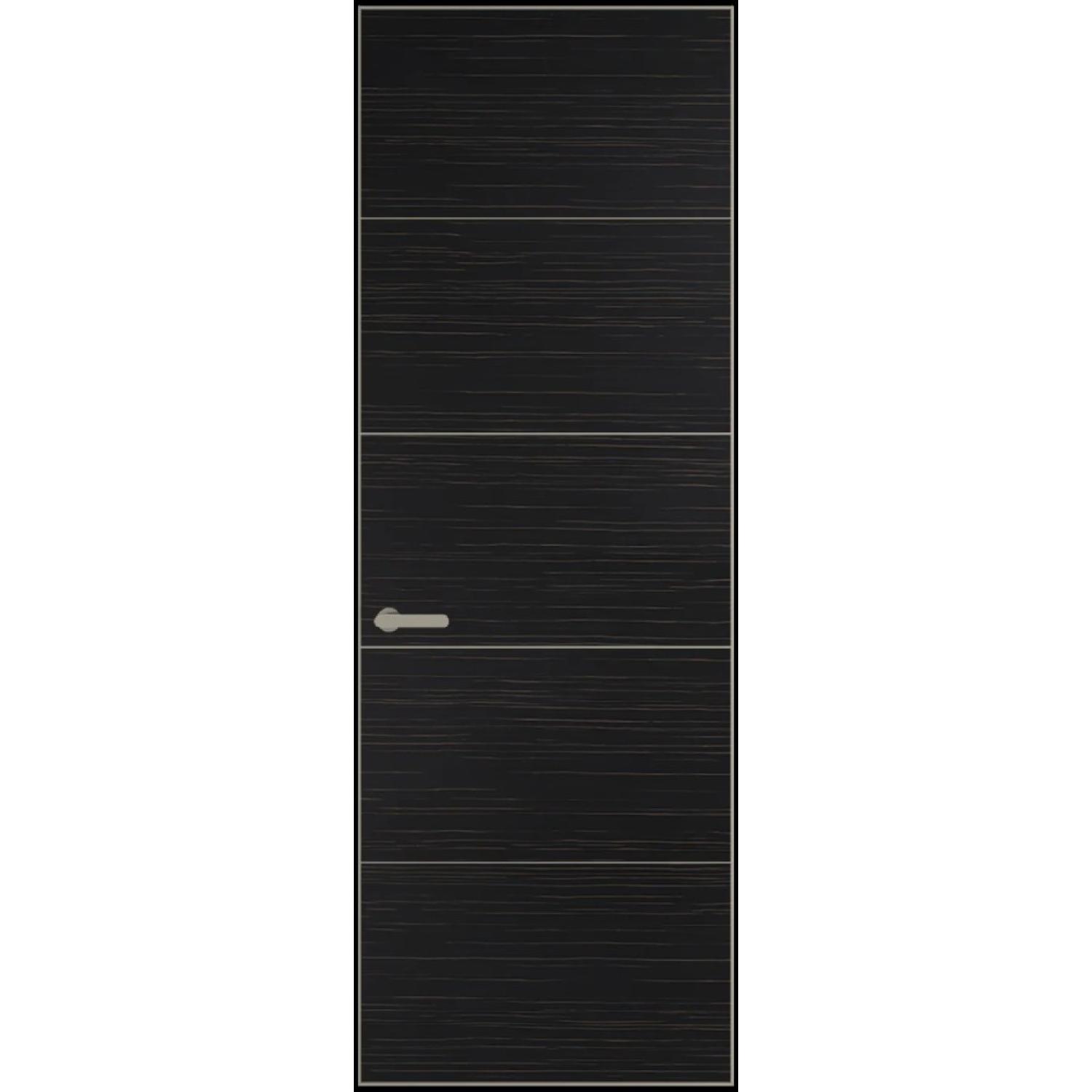 15VA натуральный шпон (Натуральный шпон ESPRESSO 1042S (г), Профиль Никель матовый, Заказная)