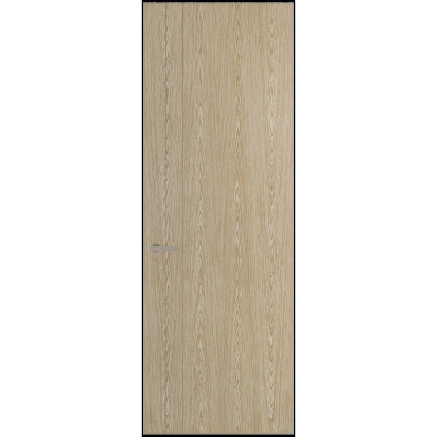 12VA натуральный шпон (Натуральный шпон DUNA 500C, Профиль Никель матовый, Заказная)