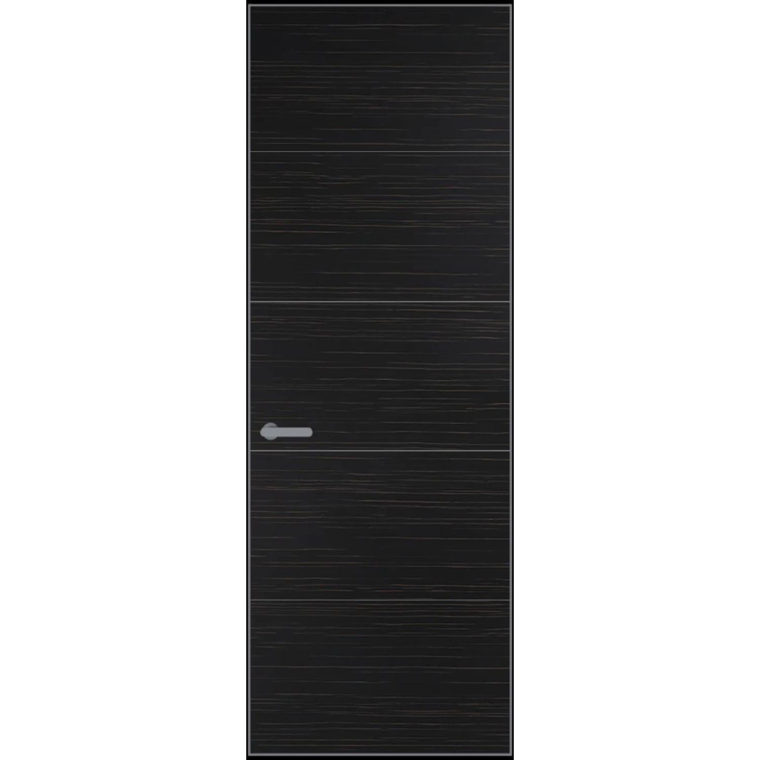 15VA натуральный шпон (Натуральный шпон ESPRESSO 1042S (г), Профиль Серебро, Заказная)