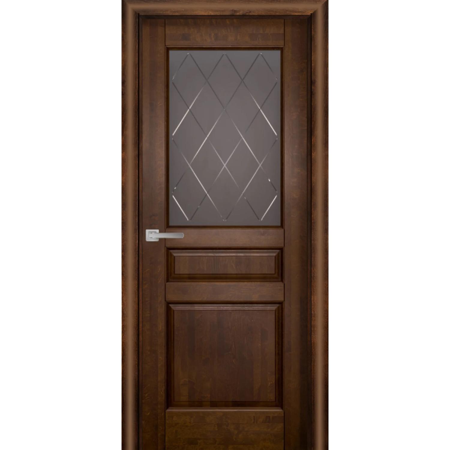 Валенсия м. ДО (2000*800, Античный орех, Графит с фрезеровкой, Заказная)