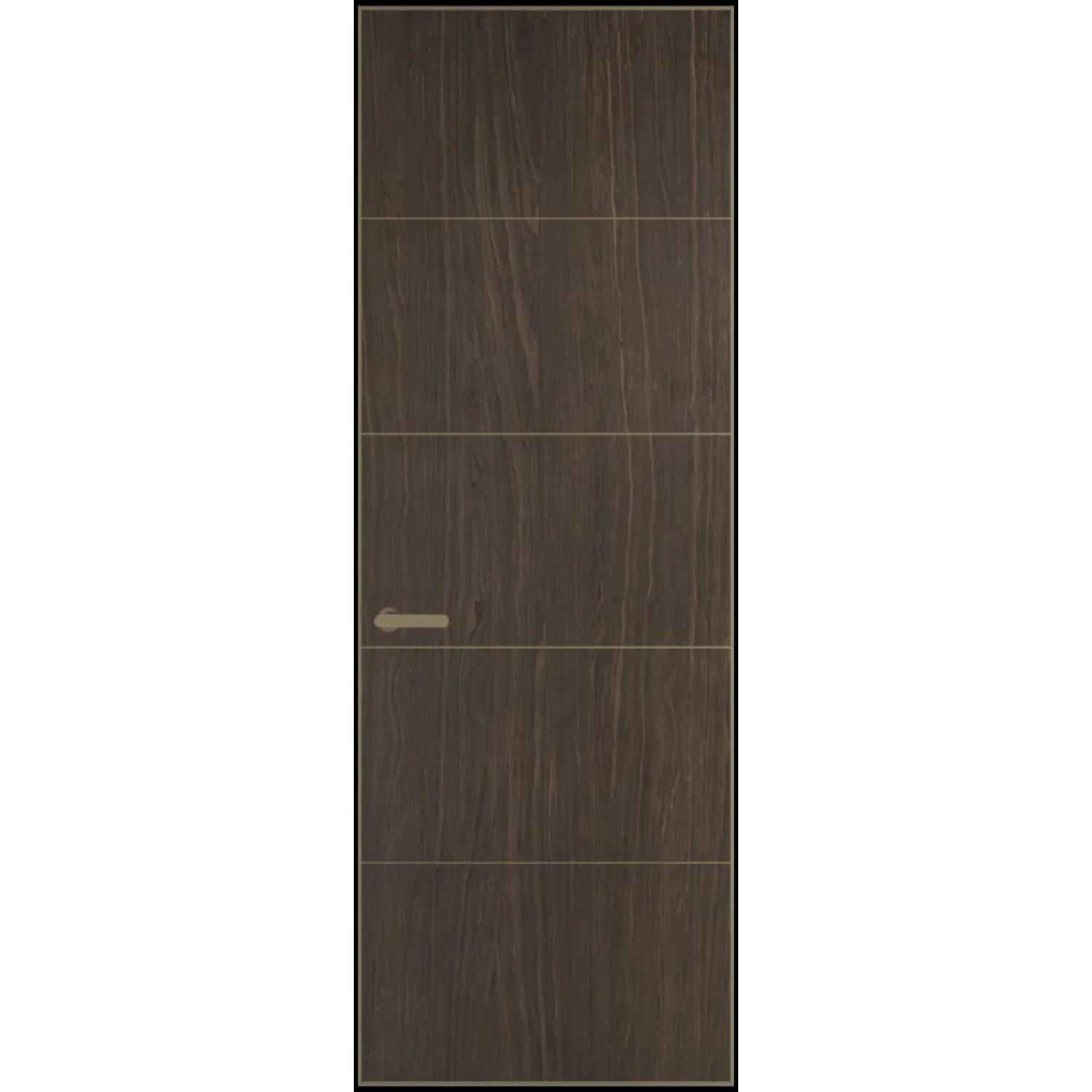 15VA натуральный шпон (Натуральный шпон ESPRESSO 1386M, Профиль Шампань, Заказная)