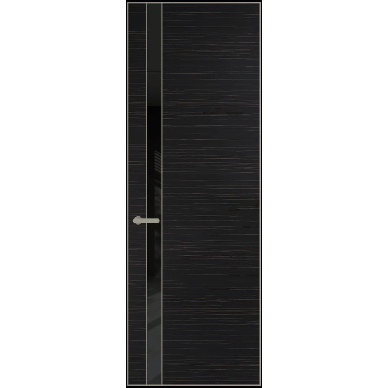 18VA натуральный шпон (Натуральный шпон ESPRESSO 1042S (г), Профиль Никель матовый, Заказная)