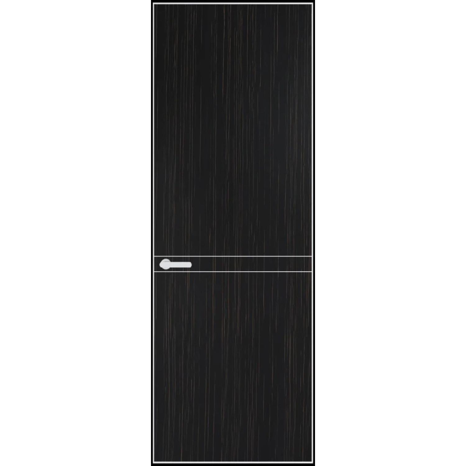 11VA натуральный шпон (Натуральный шпон ESPRESSO 1042S (в), Профиль Вайт, Заказная)