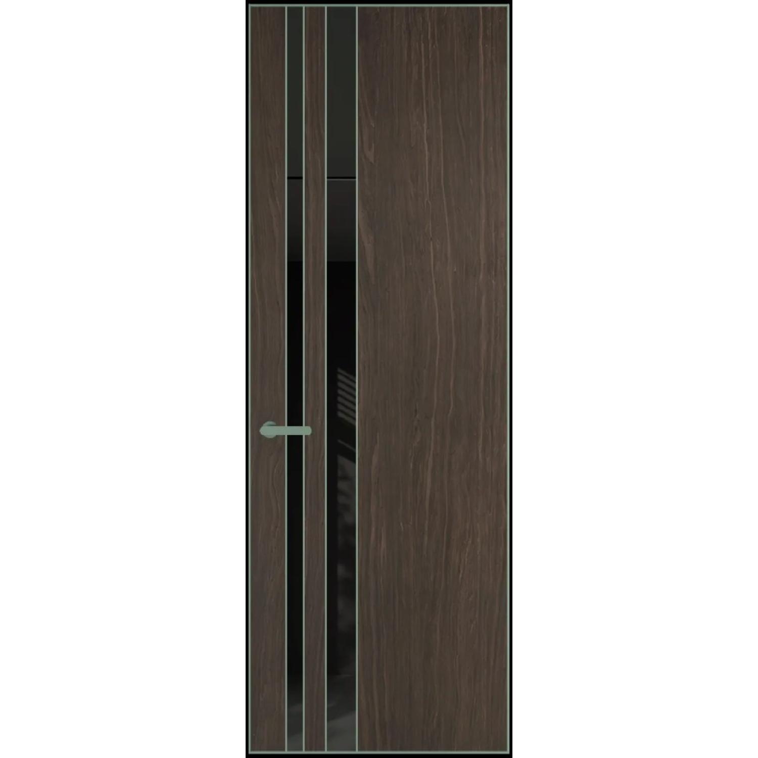 20VA натуральный шпон (Натуральный шпон ESPRESSO 1386M, Профиль Зеленый воск, Заказная)