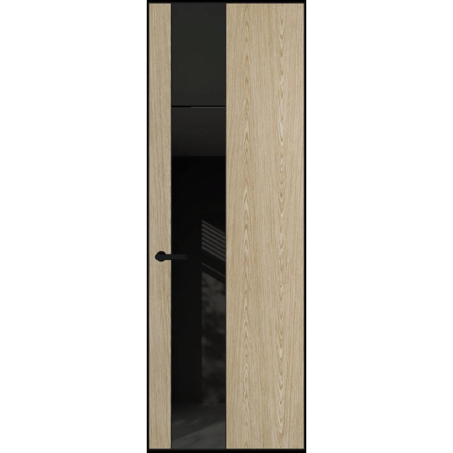 19VA натуральный шпон (Натуральный шпон DUNA 500C, Профиль Черный Муар, Заказная)