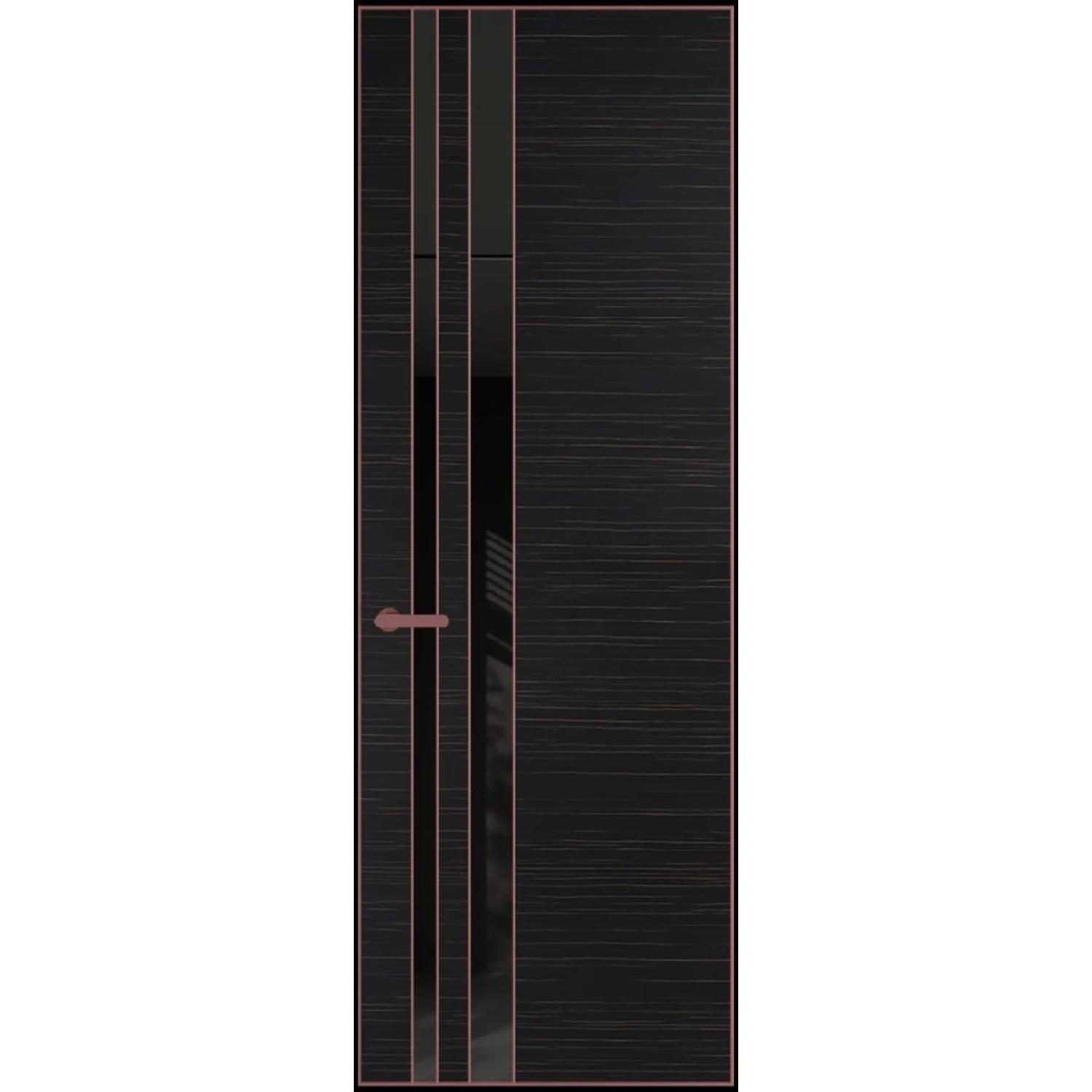 20VA натуральный шпон (Натуральный шпон ESPRESSO 1042S (г), Профиль Красный антрацит, Заказная)