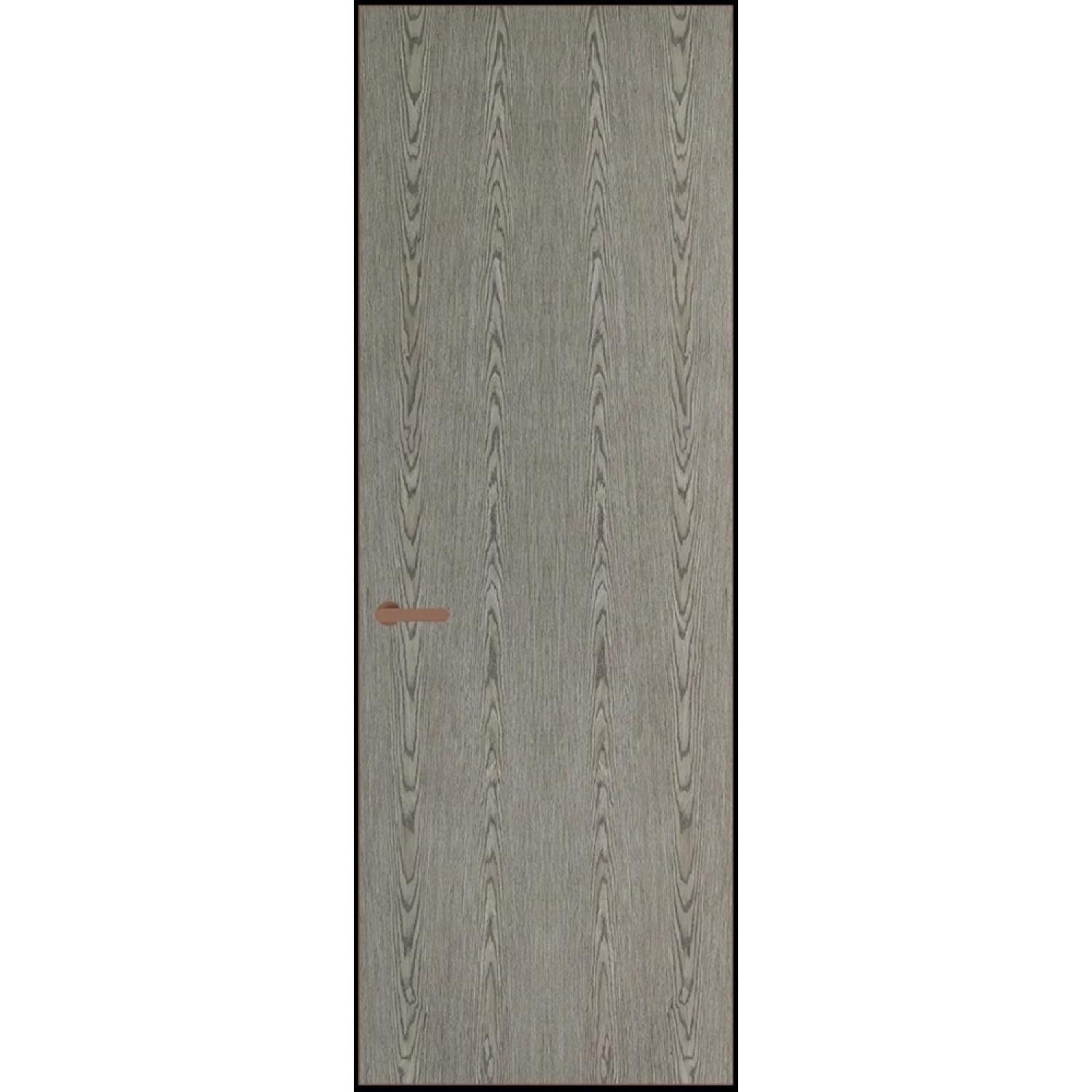 1VT натуральный шпон (Натуральный шпон BIANCHE NOTTI 08С, Профиль Медь, Заказная)