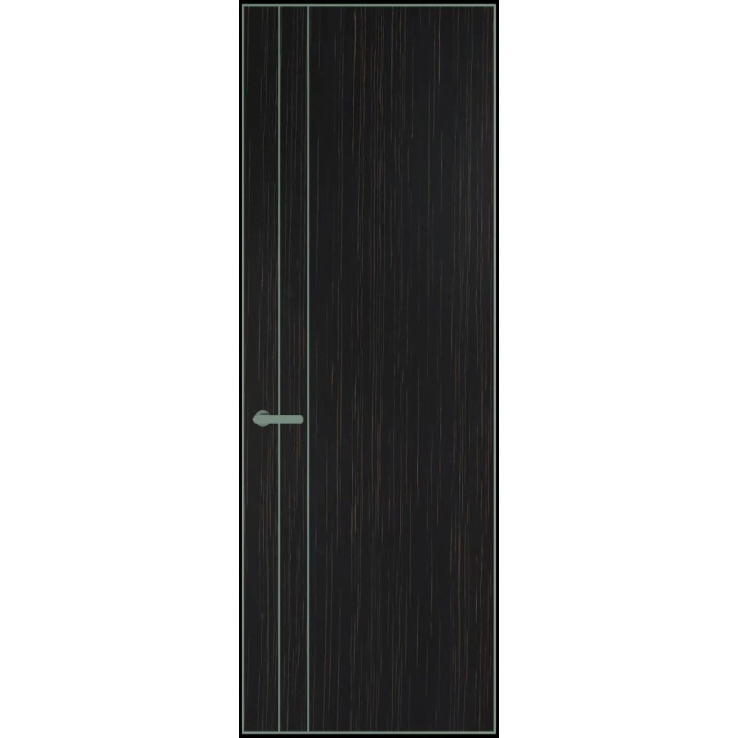 12VA натуральный шпон (Натуральный шпон ESPRESSO 1042S (в), Профиль Зеленый воск, Заказная)