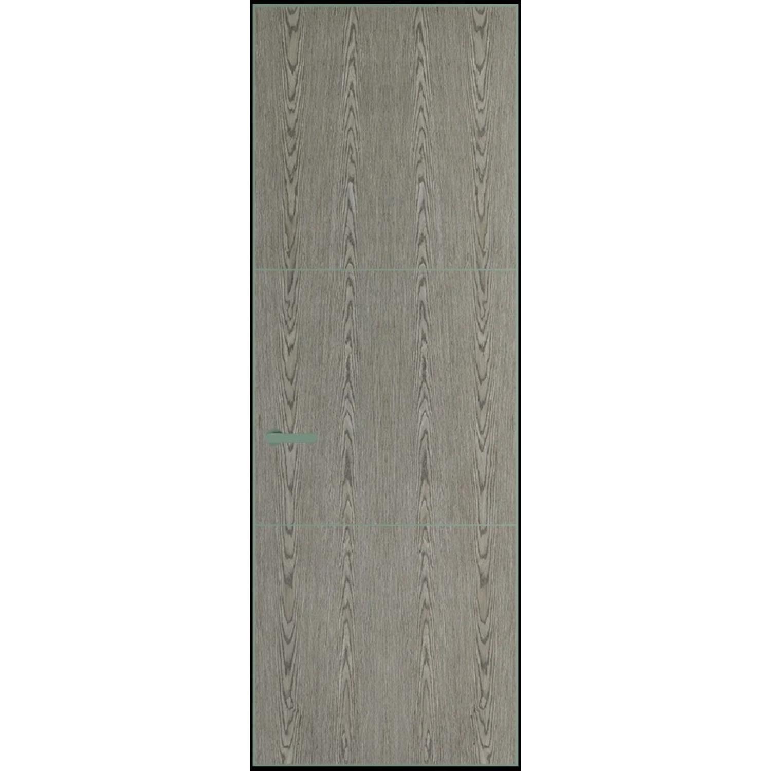 13VA натуральный шпон (Натуральный шпон BIANCHE NOTTI 08С, Профиль Зеленый воск, Заказная)