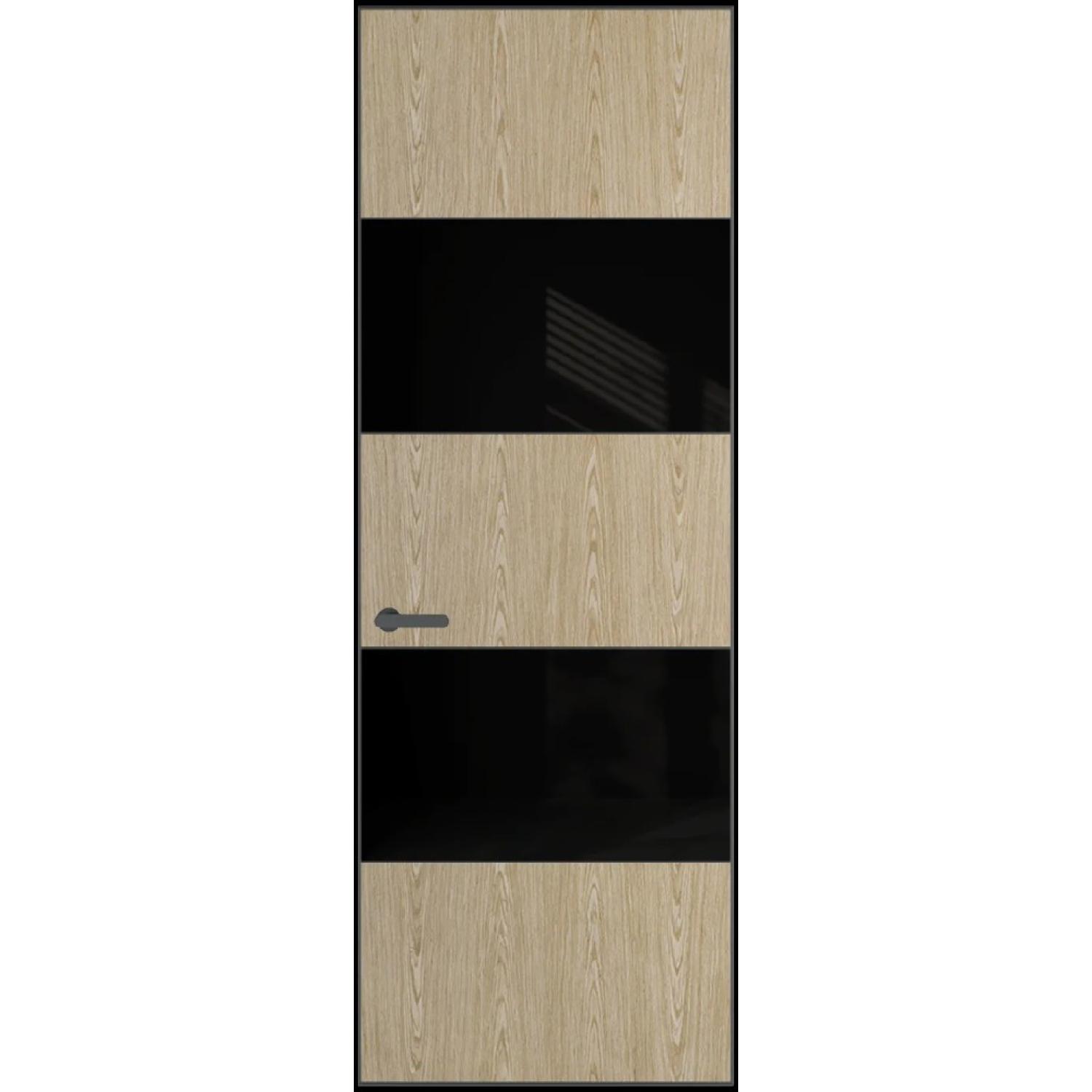 22VA натуральный шпон (Натуральный шпон DUNA 500C, Профиль Серая ночь, Заказная)